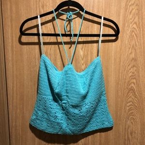 Lilly Pulitzer crochet halter top